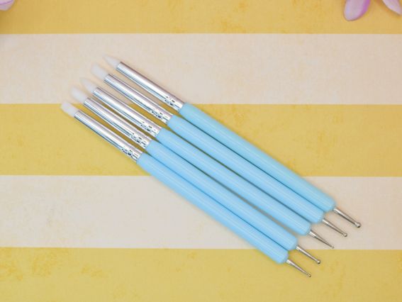 Набор дотсов и силиконовых стеков 5 шт