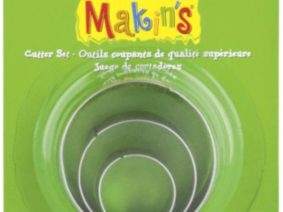 Набор металлических форм (каттеров) Круг, 3 шт/уп, Makins Набор металлических форм (каттеров) Круг, 3 шт/уп, Makins