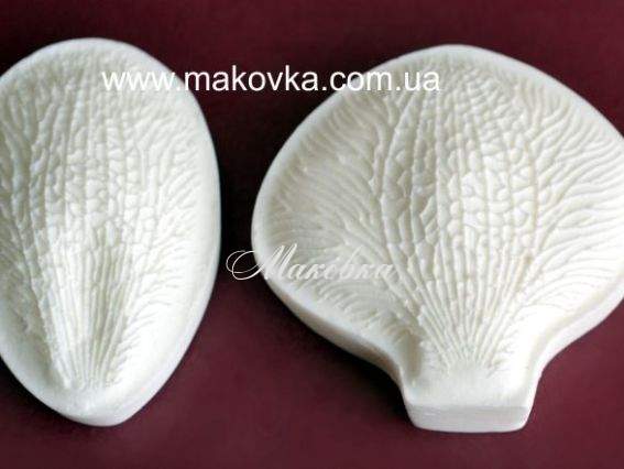 Молд Fleur фактура лепестков орхидеи, 2 шт