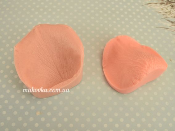 Набор молд и вайнер Лепесток розы бокальной, 08.02, 5х6 см