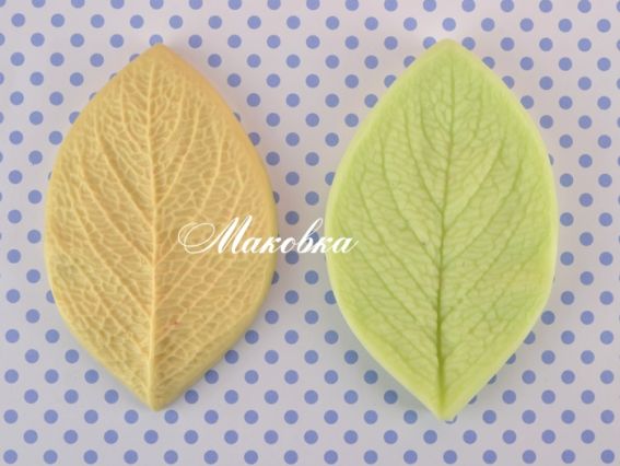 Набор молд и вайнер Лист универсальный 01.01, размер 11х6,5 см