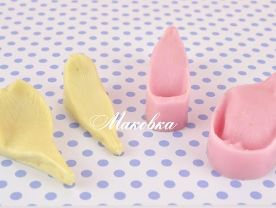 Набор молд и вайнер Лепесток альстромерии, 10.01