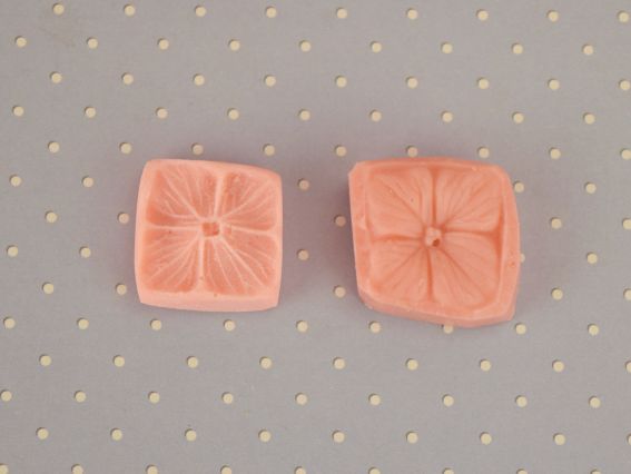 Набор молд и вайнер Цветок Гортензии 21.01, размер 3х3см