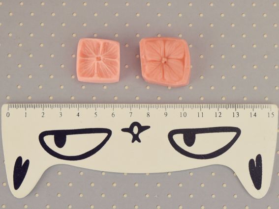 Молд и вайнер в наборе 21.01 Цветок Гортензии , размер 3х3 см Чудесина