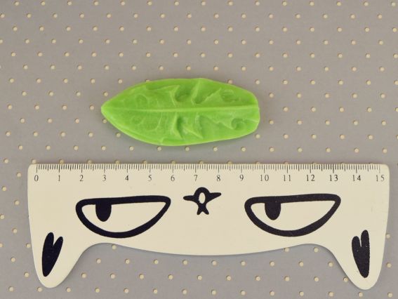 Форма Молд Листочок Кульбаби, 30.02, розмір 7,5х3,5см, Чудесіна