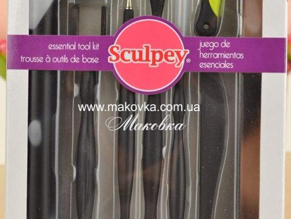 Набор инструментов для пластики 11 шт, Essential Sculpey Набор инструментов для пластики 11 шт, Essential Sculpey