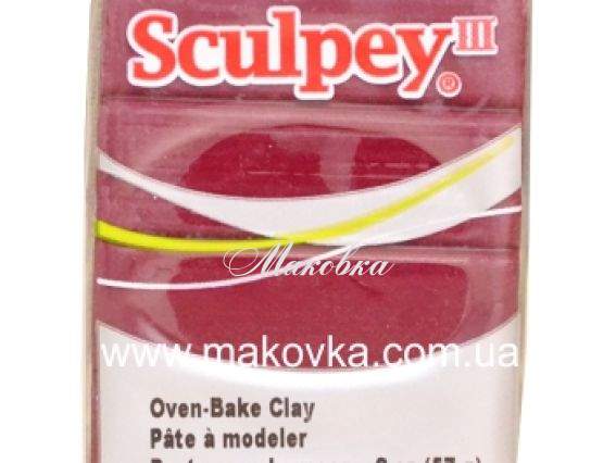 Пластика Sculpey III 57г, Сливовая 1134 Пластика Sculpey III 57г, Сливовая 1134
