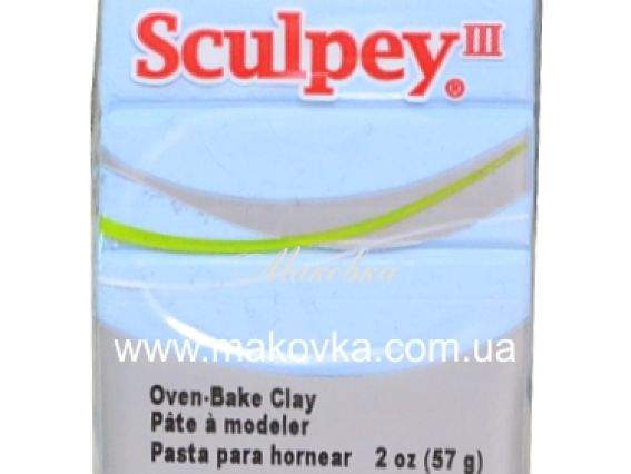 Пластика Sculpey III 57г, Голубая 1144 Пластика Sculpey III 57г, Голубая 1144