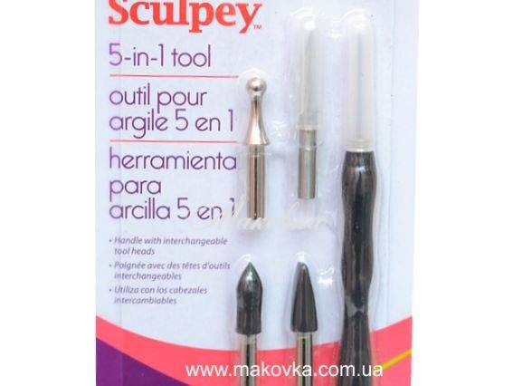 Набор инструментов для пластики  5 в 1, Sculpey, ASCT01 Набор инструментов для пластики  5 в 1, Sculpey, ASCT01