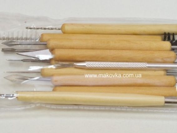 Набор двухсторонних стеков для скульптуры и пластики 11 шт