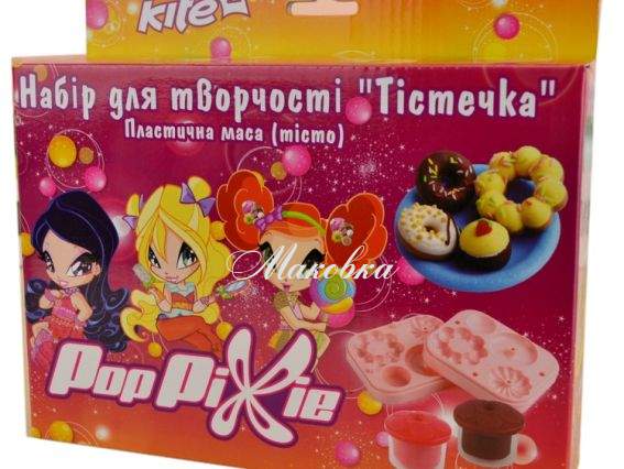 Набор для творчества Тистечка PopPixie, тесто для лепки 4х40 г с инструментами Набор для творчества Тистечка PopPixie, тесто для лепки 4х40 г с инструментами