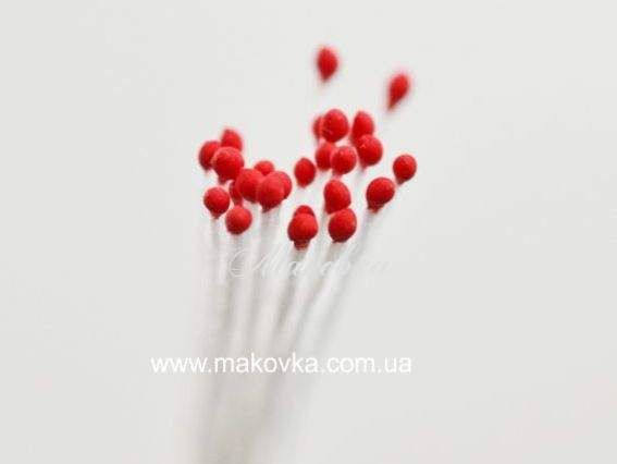 Набор тычинок №04 - красные Набор тычинок №04 - красные