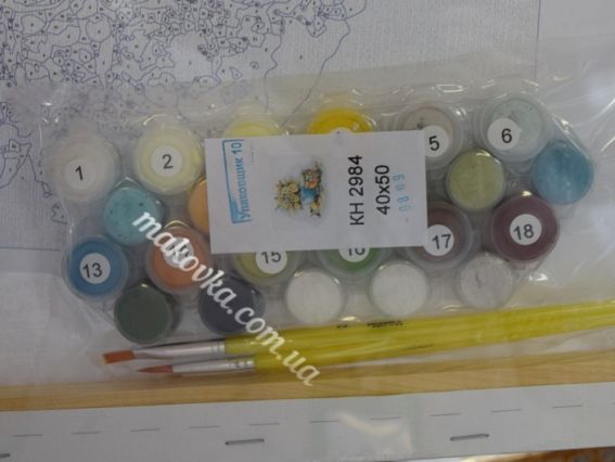 Ідейка Розпис за номерами КНО2984 Натюрморт. Медова насолода 