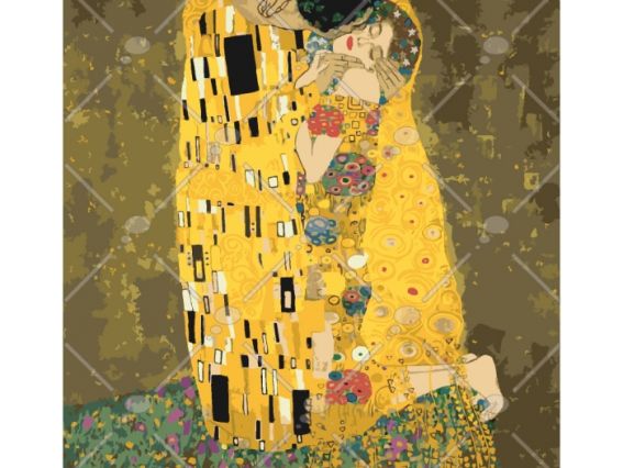 Ідейка Розпис по номерах Поцілунок 2 Густав Клімт КНО 4534