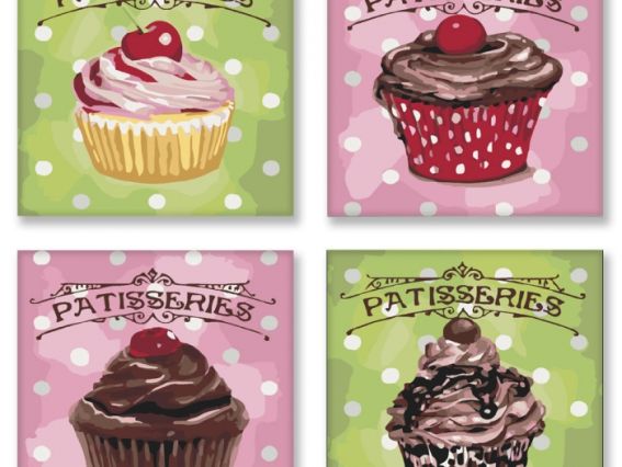 Полиптих Сладкое настроение KNP 003 Идейка картина по номерам Полиптих Сладкое настроение KNP 003 Идейка картина по номерам