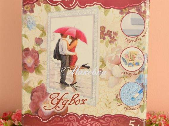 Декупаж на холсте, картина Вдвоем, Идейка, 94608