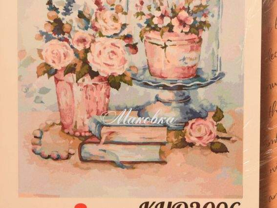 Букет Бирюзовый натюрморт КНО 2096 Идейка картина по номерам Букет Бирюзовый натюрморт КНО 2096 Идейка картина по номерам