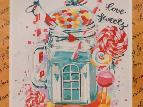 Любимое лакомство КНО 2822 Идейка, картина по номерам Любимое лакомство КНО 2822 Идейка, картина по номерам