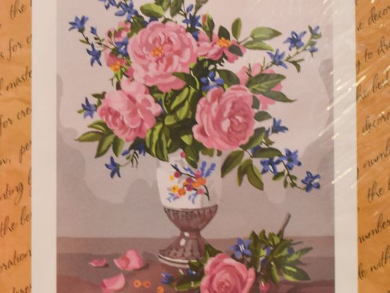 Изысканость роз КНО 3023 Идейка картина по номерам Изысканость роз КНО 3023 Идейка картина по номерам