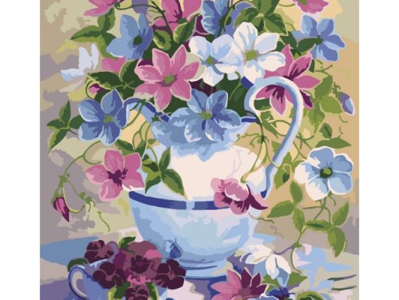 Букеты. Цветочная поэзия КНО 2049 Идейка картина по номерам Букеты. Цветочная поэзия КНО 2049 Идейка картина по номерам