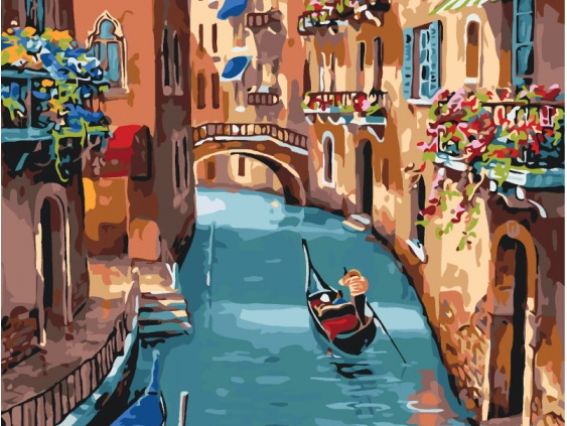Солнечная Венеция КНО2153 Идейка картина по номерам Солнечная Венеция КНО2153 Идейка картина по номерам