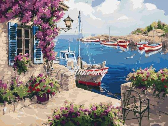 На рассвете КНО2237 Идейка картина по номерам На рассвете КНО2237 Идейка картина по номерам