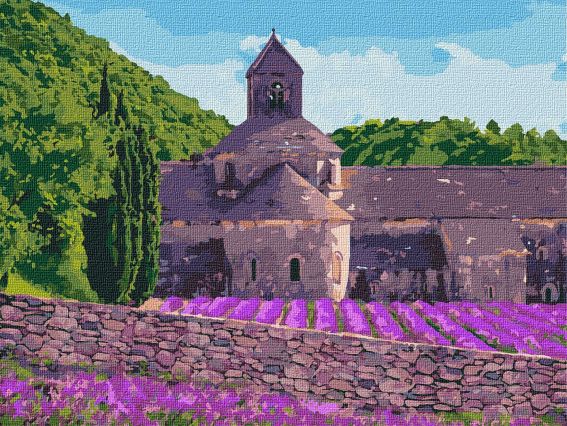 Ідейка Розпис за номерами КНО2292 Пейзаж. Аромат лаванди