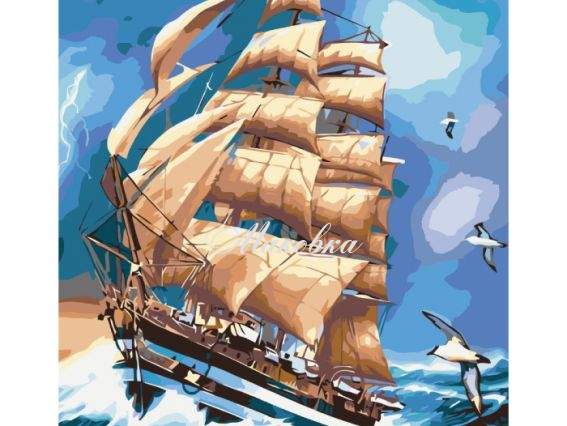Во время грозы КНО2712 Идейка картина по номерам Во время грозы КНО2712 Идейка картина по номерам