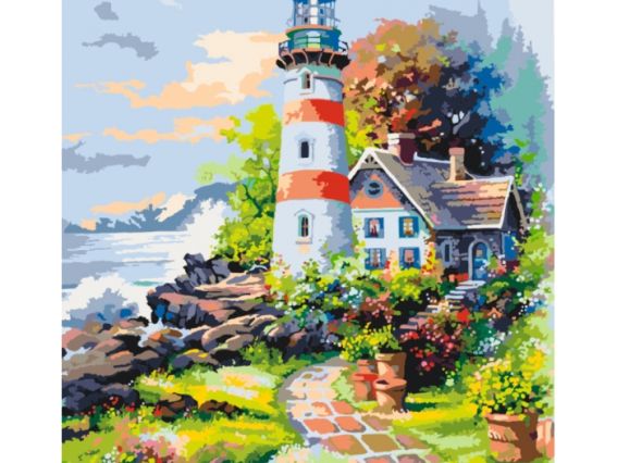 Приют грез КНО 2719 Идейка картина по номерам Приют грез КНО 2719 Идейка картина по номерам