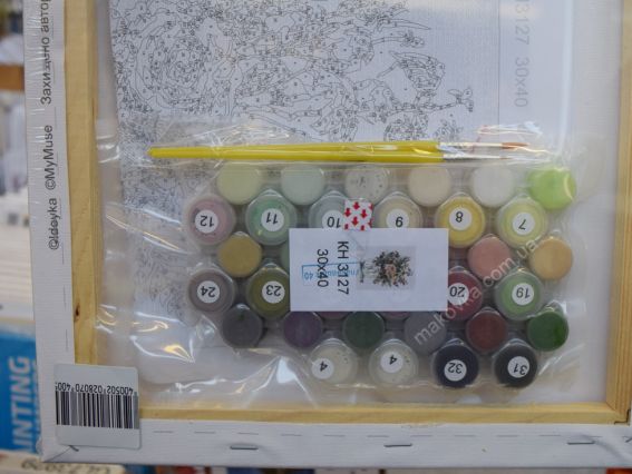 Ідейка Розпис за номерами КНО3127 Букети Духм'яний букет