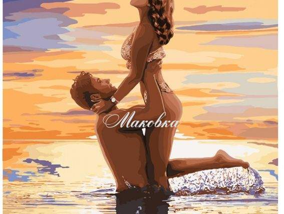 Мужественные объятия КНО4726 Идейка картина по номерам Мужественные объятия КНО4726 Идейка картина по номерам