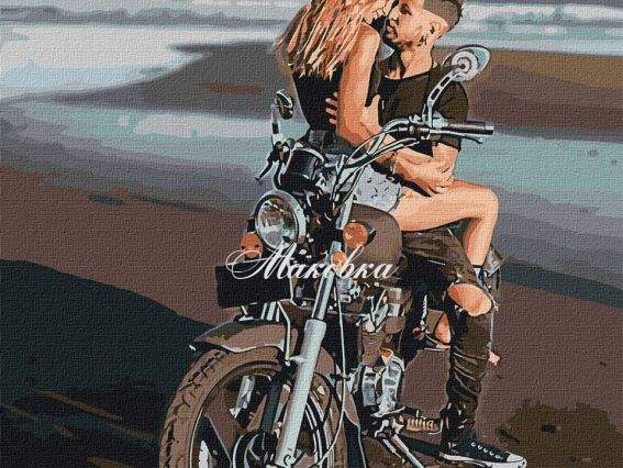 Кохання на березі KHO4832 Ідейка картини по номерах Кохання на березі KHO4832 Ідейка картини по номерах