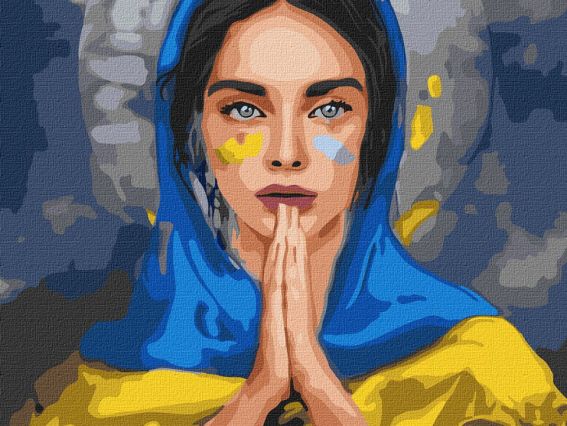 Молитва за Україну KHO4857 Ідейка картини по номерах Молитва за Україну KHO4857 Ідейка картини по номерах