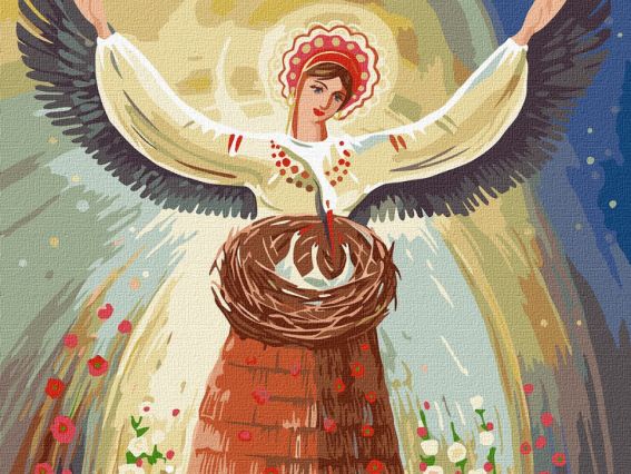 Берегиня KHO4864 Ідейка картини по номерах Берегиня KHO4864 Ідейка картини по номерах