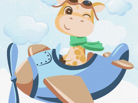 Майбутній пілот KHO6014 Ідейка картини по номерах