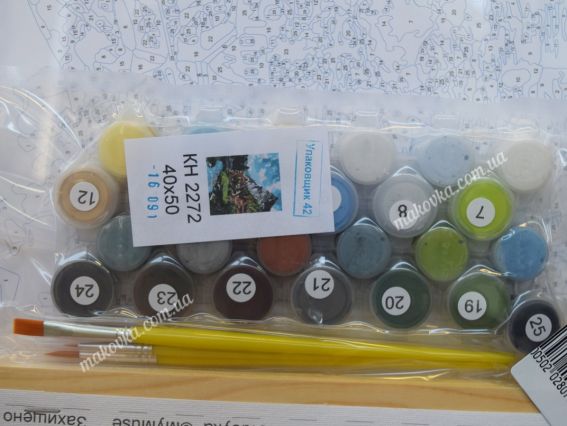 Ідейка Розпис за номерами КНО2272 Пейзаж Незабутній краєвид