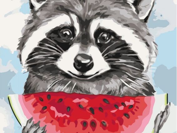 Летние вкусняшки КНО4128 Идейка картина по номерам Летние вкусняшки КНО4128 Идейка картина по номерам