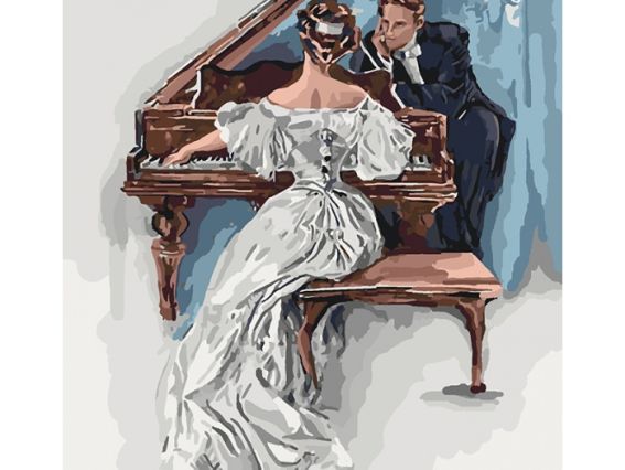 Ідейка Розпис за номерами КНО4539 Люди. Чарівна мелодія кохання