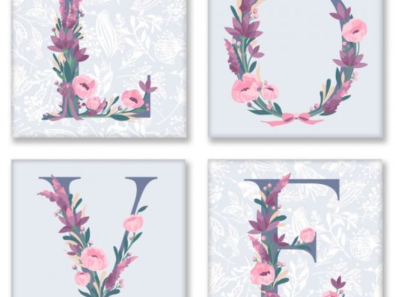 LOVE прованс СН101, 18х18см, 4 шт, Идейка картина по номерам LOVE прованс СН101, 18х18см, 4 шт, Идейка картина по номерам