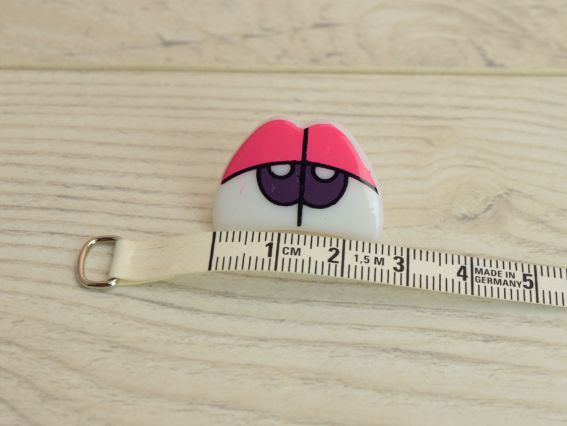 Очі Кролика мультяшні для іграшок, рожеві, гвинт, 25*15мм, суміщені