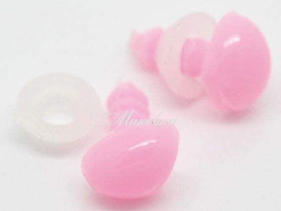 Носик для игрушек 14х10 мм треугольный 5 шт, розовый Носик для игрушек 14х10 мм треугольный 5 шт, розовый