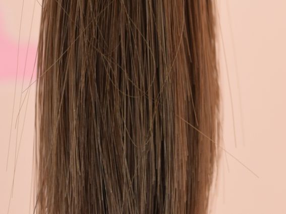 Лялькові волосся ПРЯМІ темно-КОРИЧНЕВИЙ, 15см / ок.1м, 570416, №28