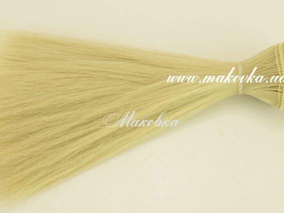 Волосы для куклы ПРЯМЫЕ серо-русые, длина 15 см №47 Волосы для куклы ПРЯМЫЕ серо-русые, длина 15 см №47