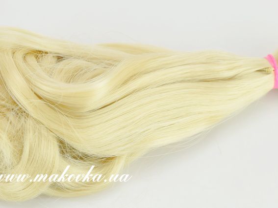 Волосы для куклы ЛОКОНЫ Жемчужный блонд, длина 15 см №41 Волосы для куклы ЛОКОНЫ Жемчужный блонд, длина 15 см №41