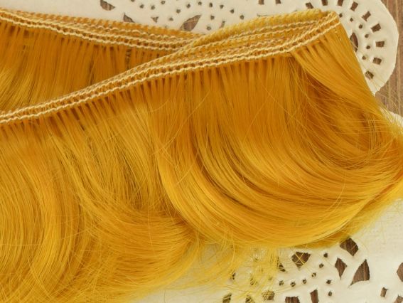 Лялькові волосся КОРОТКІ Золотистого кольору 3,5 / 80-90см, 570420, №21