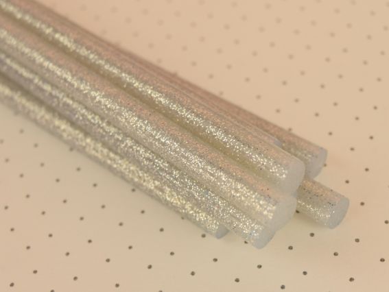 Клей золотой для клеевого пистолета с глиттером, 7 мм Клей золотой для клеевого пистолета с глиттером, 7 мм