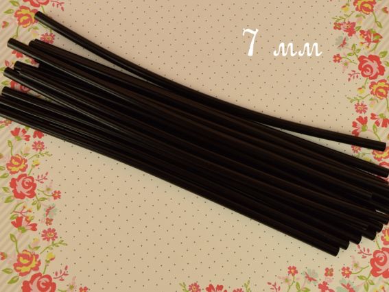 Клейові чорні палички для клейового пістолета, 7 мм