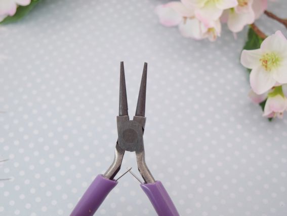 Тонкогубцы Круглогубцы ювелирные стальные 12,5см с цветными ручками