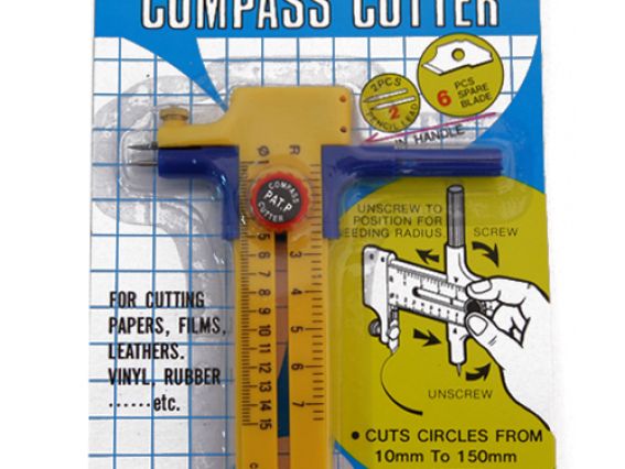 Ніж макетний для розрізання по колу С-101, д=10-150 мм, DAFA