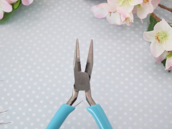 Ювелірні плоскогубці і кусачки 2в1 комбіновані , з кольоровою ручкою